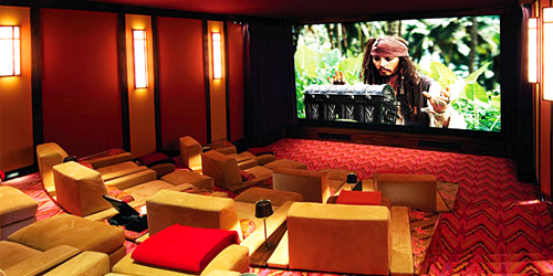 Sala de Cinema em Casa - Grupo JTavares